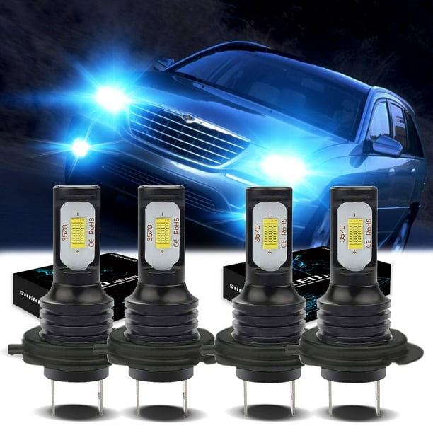 H7 LED Headlight Kit Bulbs 6000K for 2004-2006 Chrysler PACIFICA Low Beam